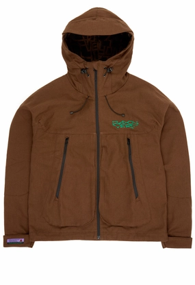 Airtight Seam Sealing RAYON VERT Nautilus Jacket - Bark Brown