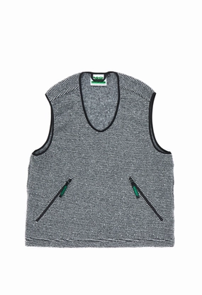 Rayon Vert Samanto Vest - Obsidian Black Wrinkle Free Fabric UV Block