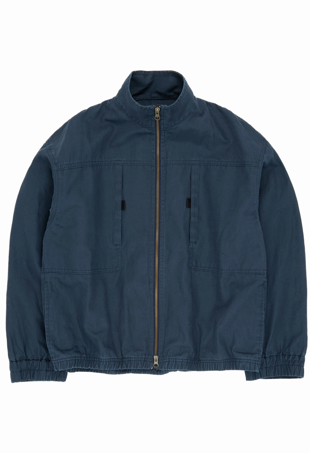 Gramicci Women's Canvas Phoenix Jacket - Neptune Blue Non Restrictive Armholes Anti Glare Trim