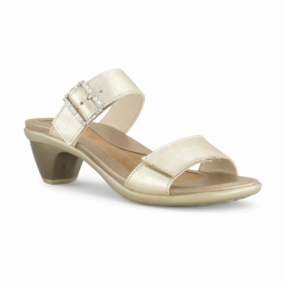 Recent Kitten Heel Sandal (106126) Natural Step Odor control