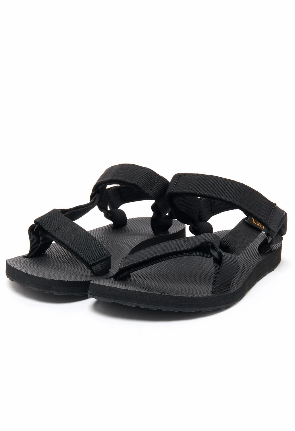 Teva Original Universal Men's Sandals - Black Pressure Relief Zones Foam Cushioning