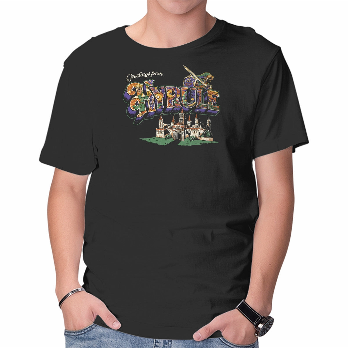 Greetings From Hyrule Sporty Style Trendy Top