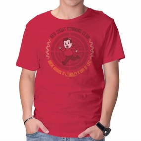 Red Shirt Running Club Preppy Moisture Wicking Technology