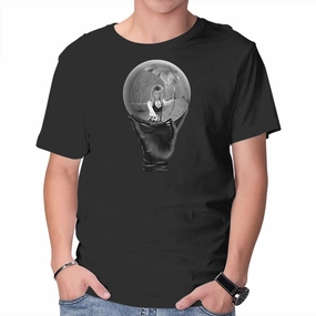 Raw Edge Hem Complementary Colors Reflecting Crystal Sphere