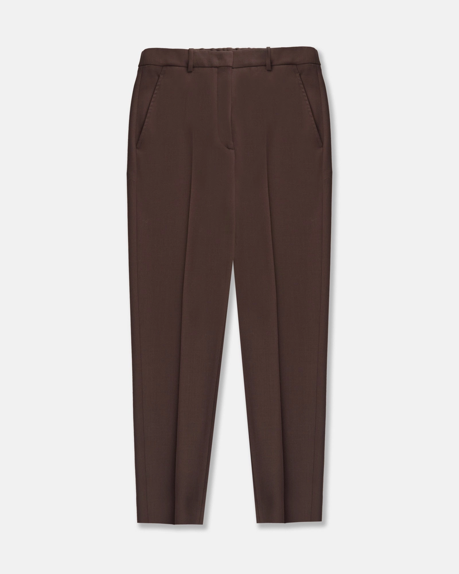 Regular fit trousers in two way stretch wool Flexible Leg