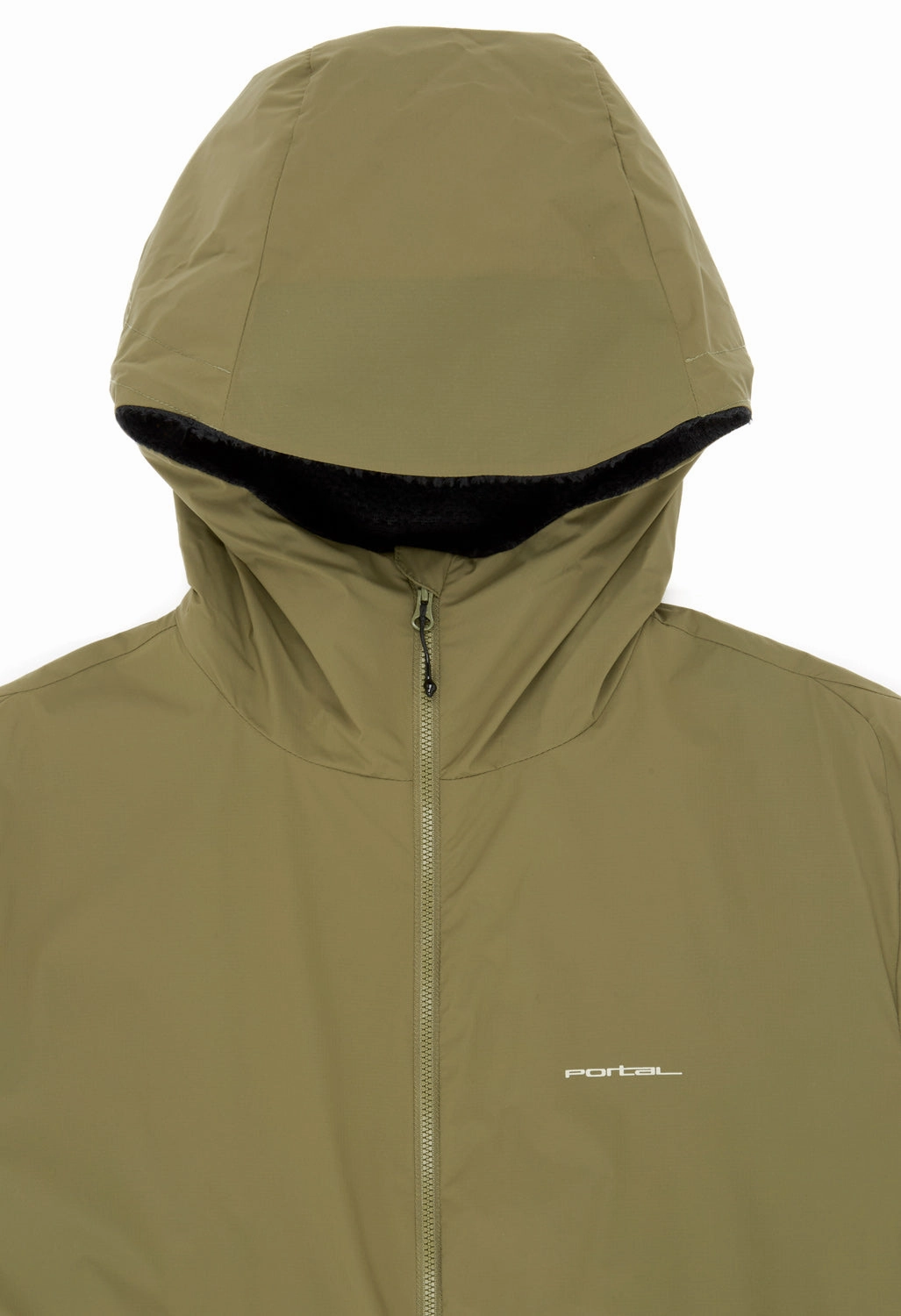 Portal Level Alpha Jacket - Burnt Olive Stay Dry Interior Multi Layer Construction