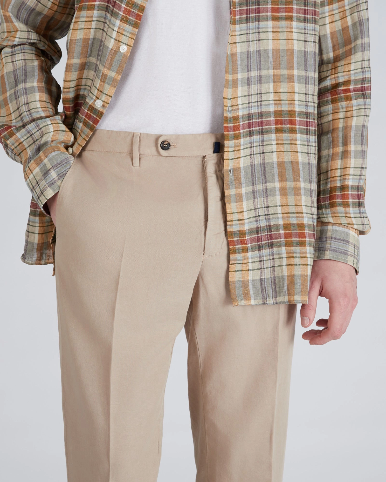 Essential Waist Chilly Day Wear Regular-fit Chinolino trousers