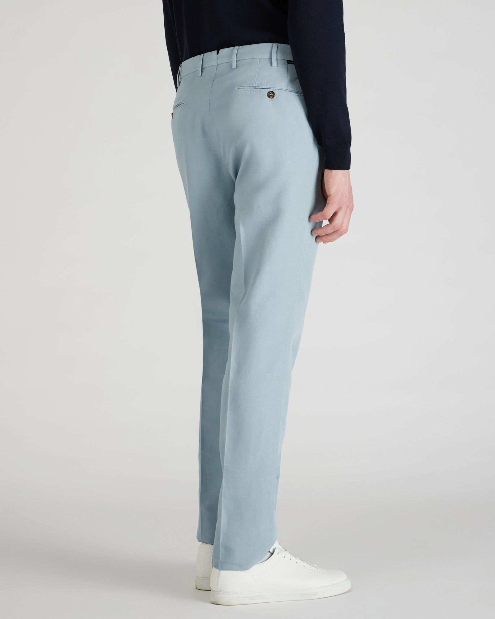stain resistant coating Regular-fit Chinolino trousers