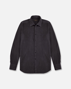 Regular fit corduroy shirt Anti Static Fabric