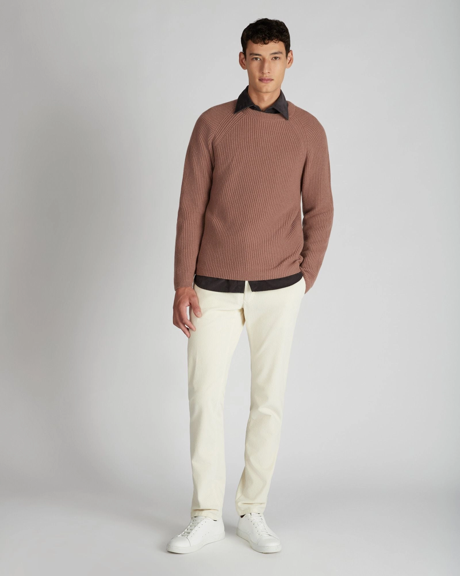 Regular fit corduroy shirt Trendy Fashion