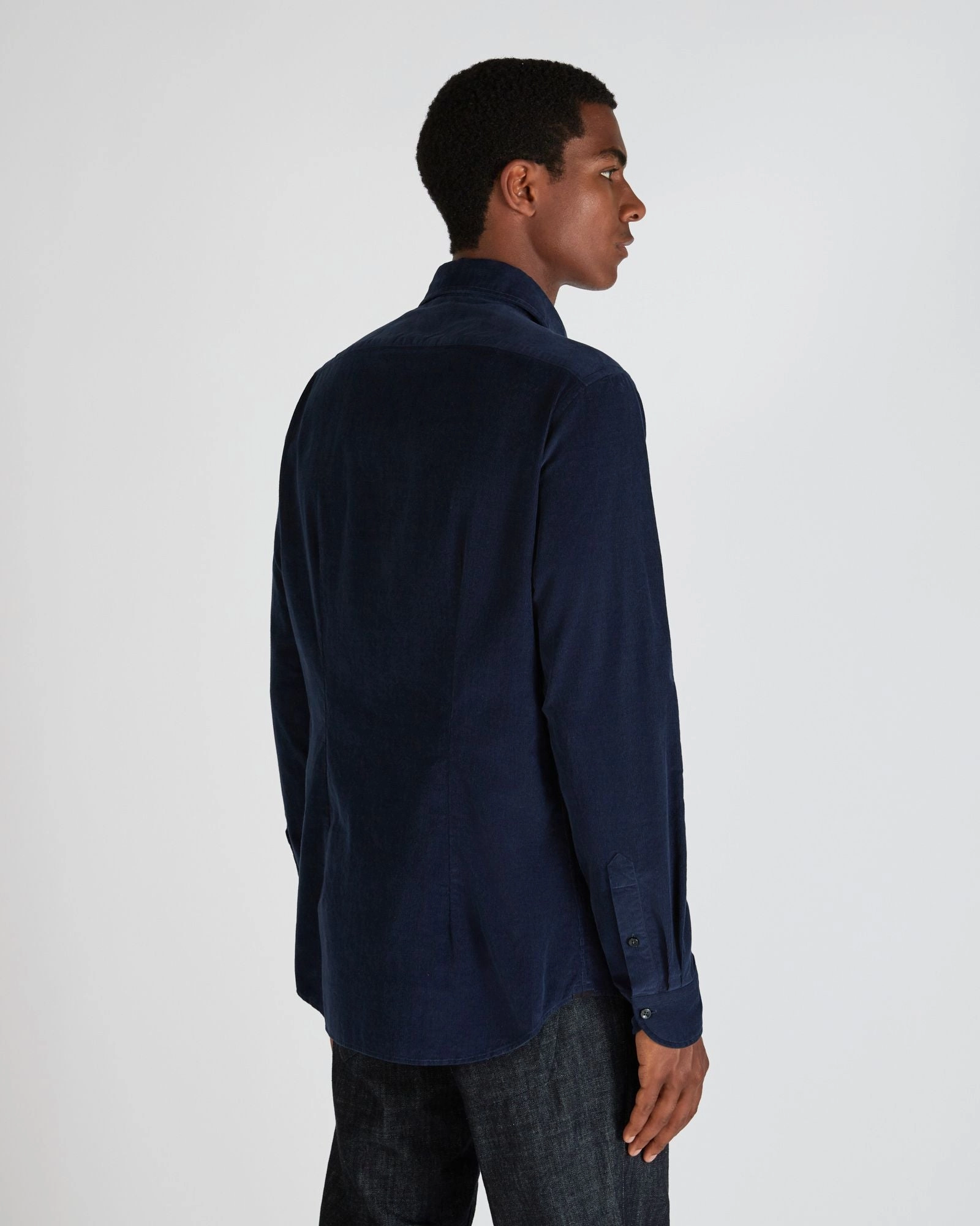 Casual Style Regular fit corduroy shirt