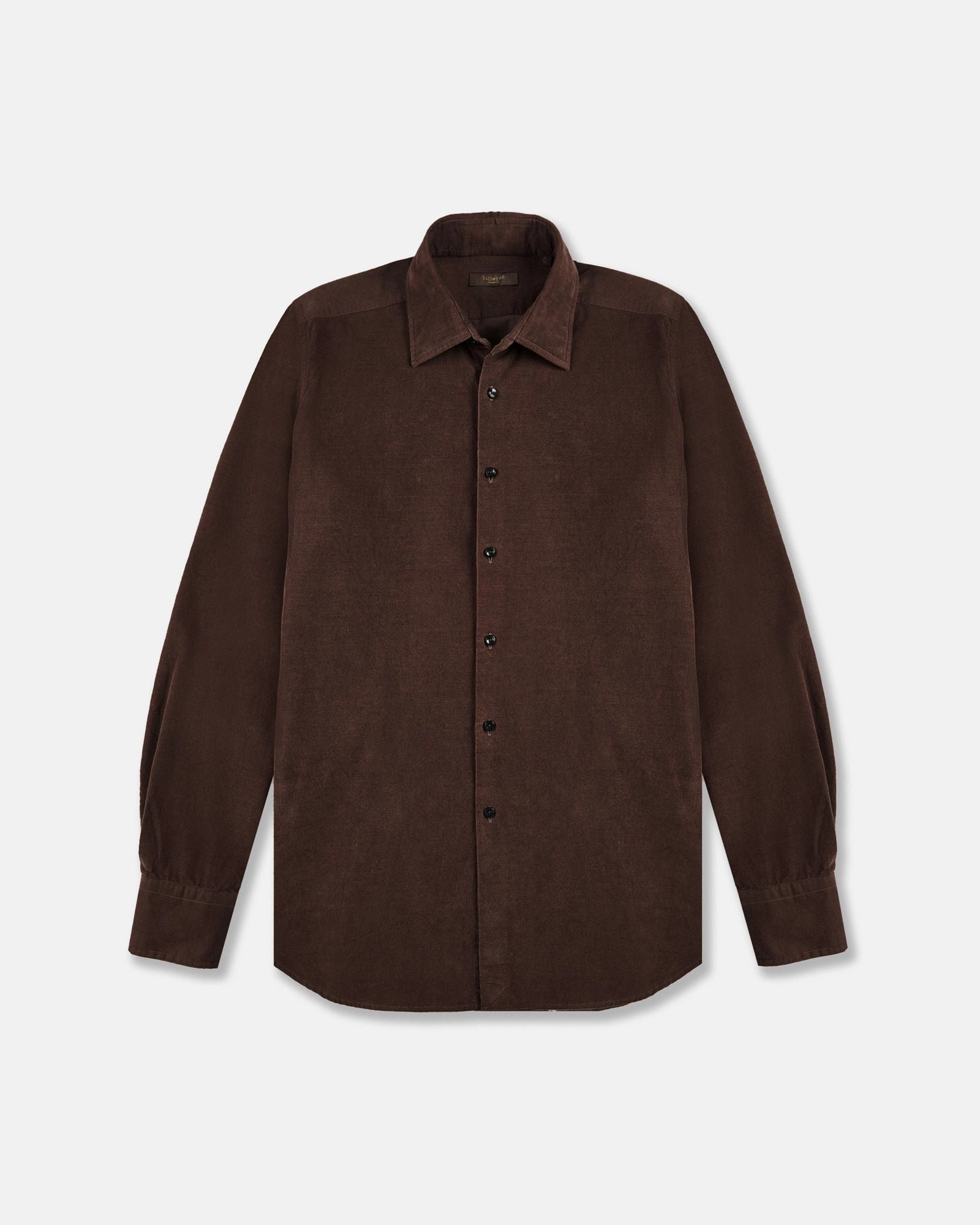 Regular fit corduroy shirt Comfy Fit Geometric Design