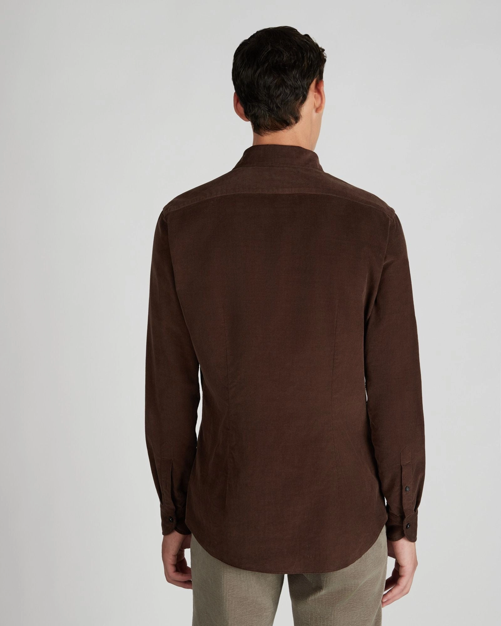 Regular fit corduroy shirt Go-To Look All Day Comfort Tech