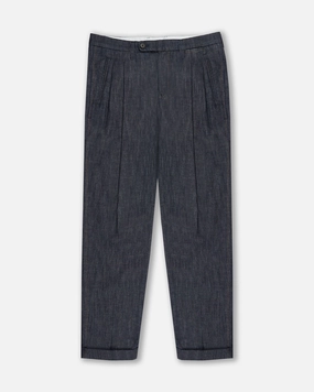 Stylish Appearance luxe feel Regular-fit cotton denim trouser