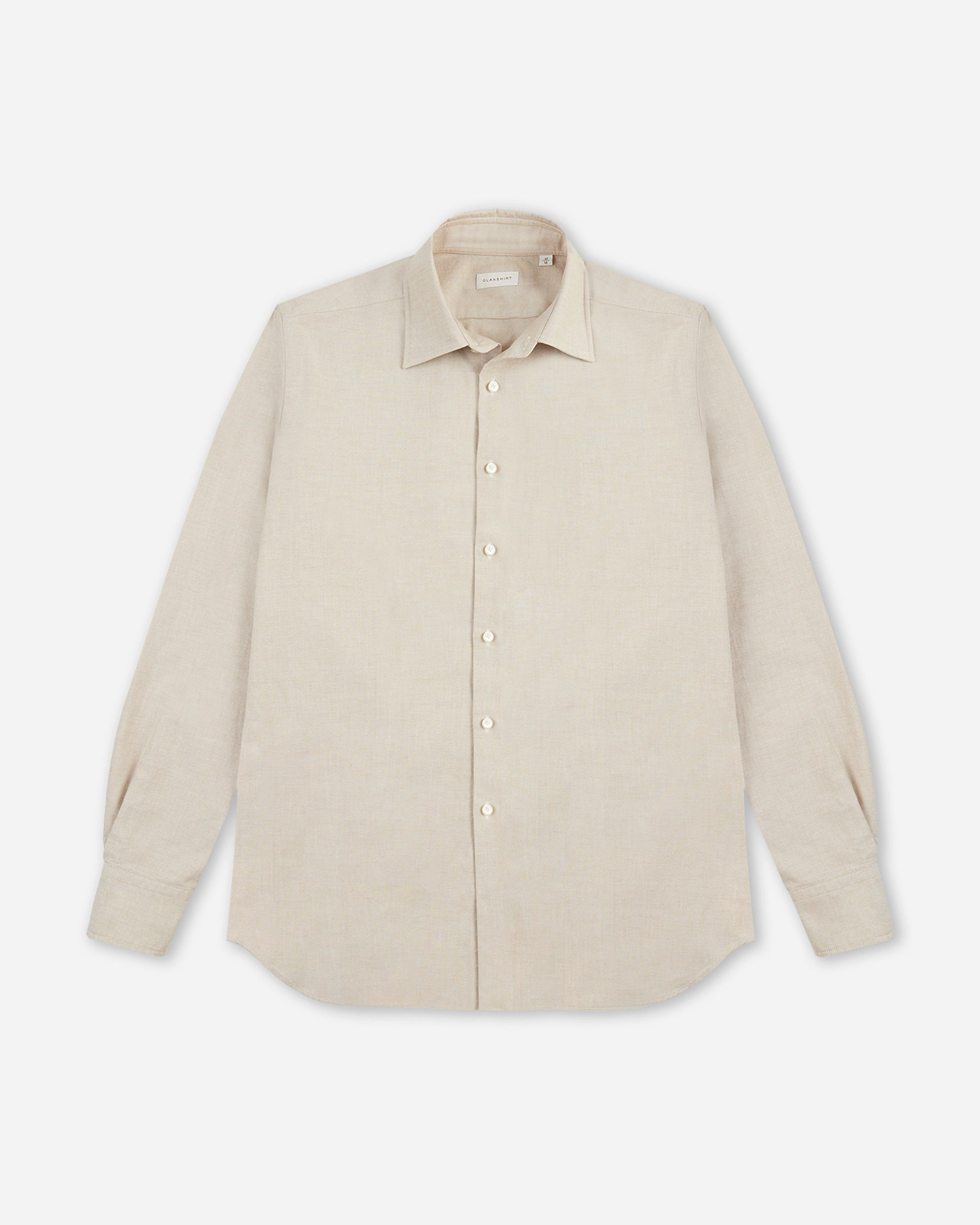 Everyday Layer Hidden Placket Regular-fit cotton Oxford shirt