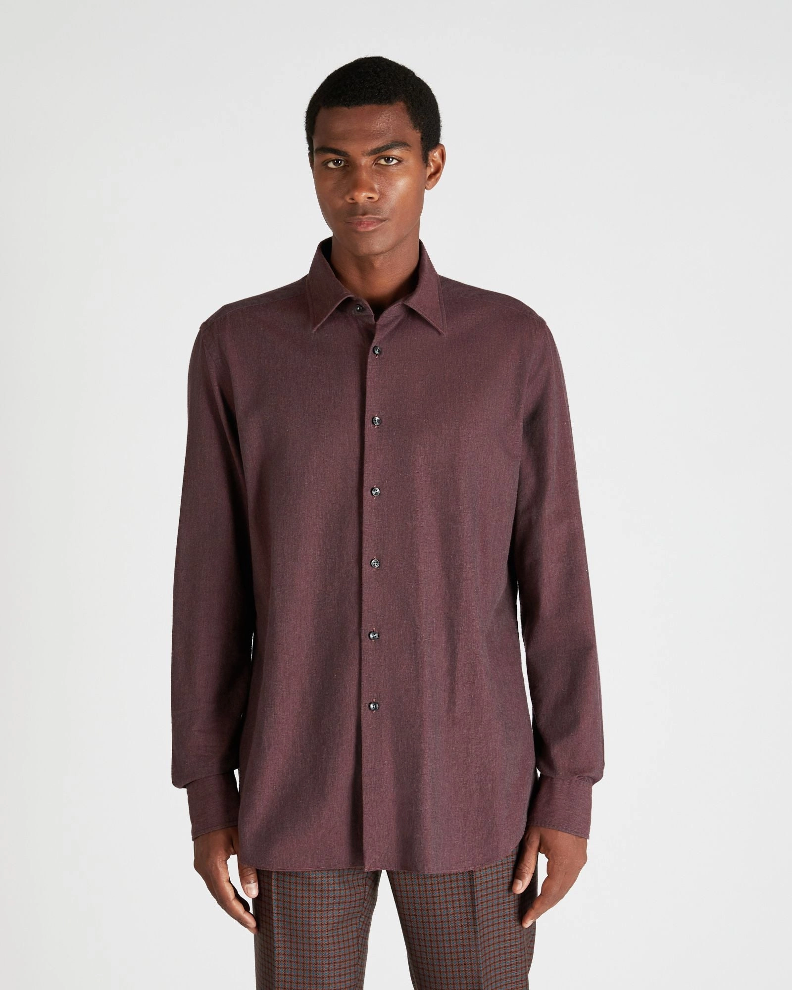 Tagless label Timeless Wardrobe Regular fit cotton shirt