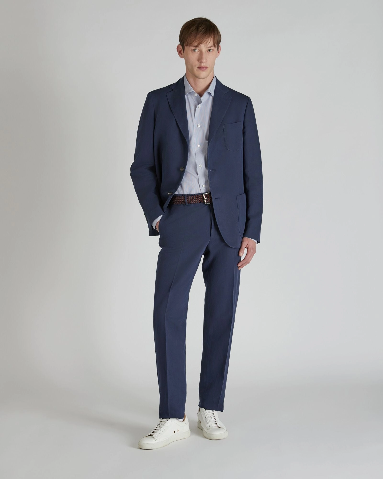 Regular-fit cotton shirt All Day Comfort Tech Reinforced Shoulders