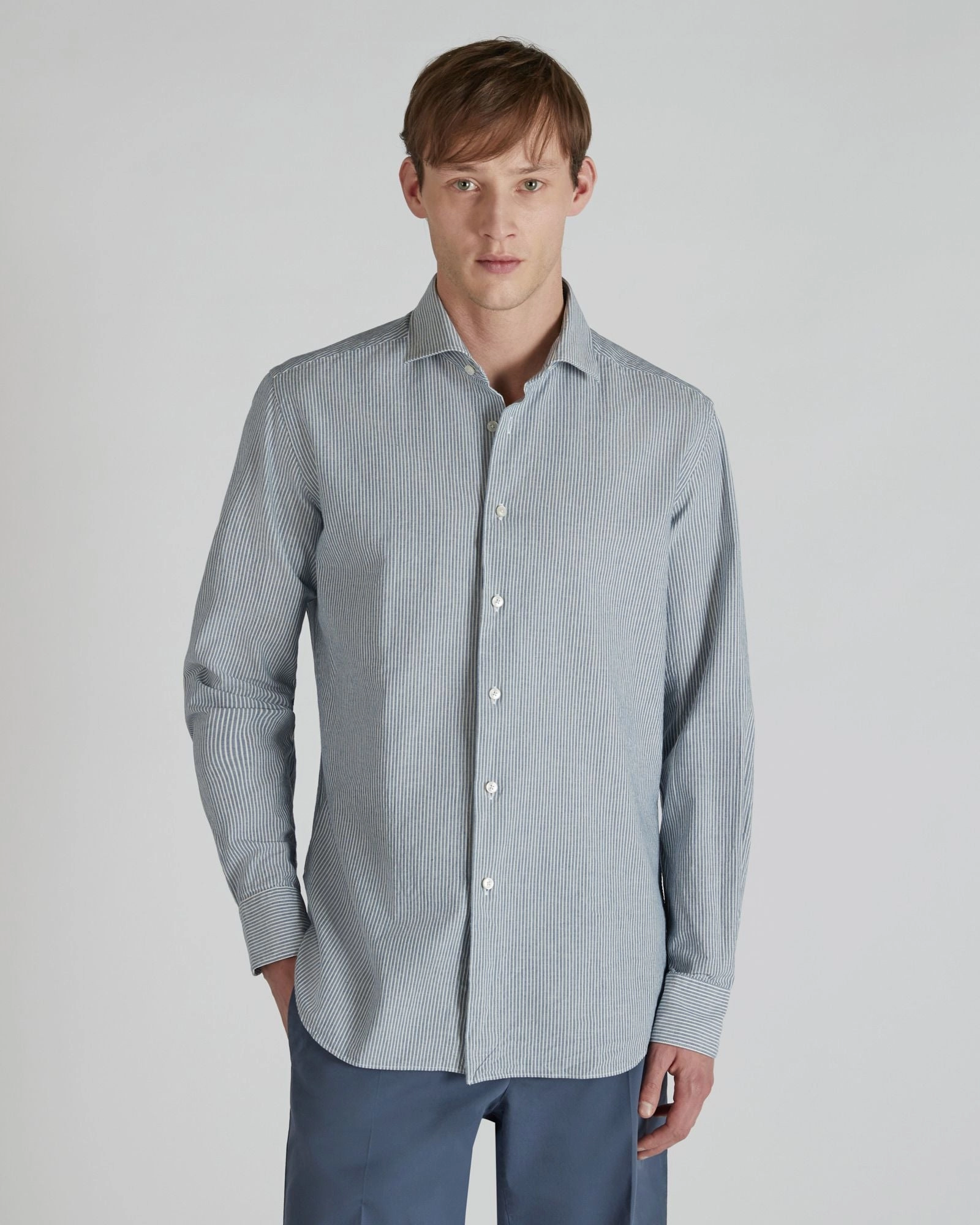 Camping Essential Regular-fit cotton shirt