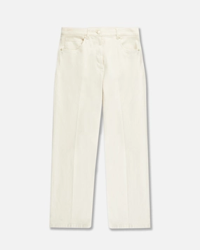 Regular fit five pocket cotton bull trousers Street Inspired