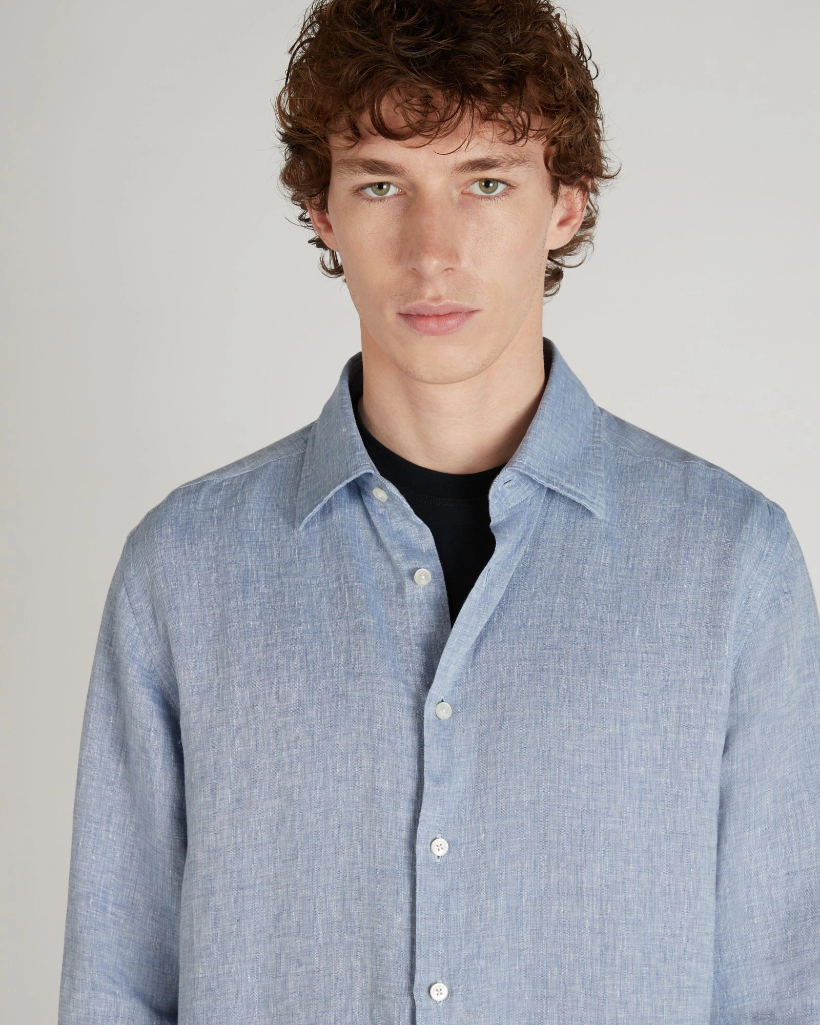 Sporty Comfort Regular-fit Linen Shirt