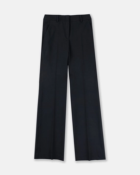Regular fit trousers in two-way stretch gabardine NonIrritatingStitching Fade Resistant Dye