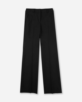 Regular fit trousers in two-way stretch gabardine Layering Piece Flexible Seam