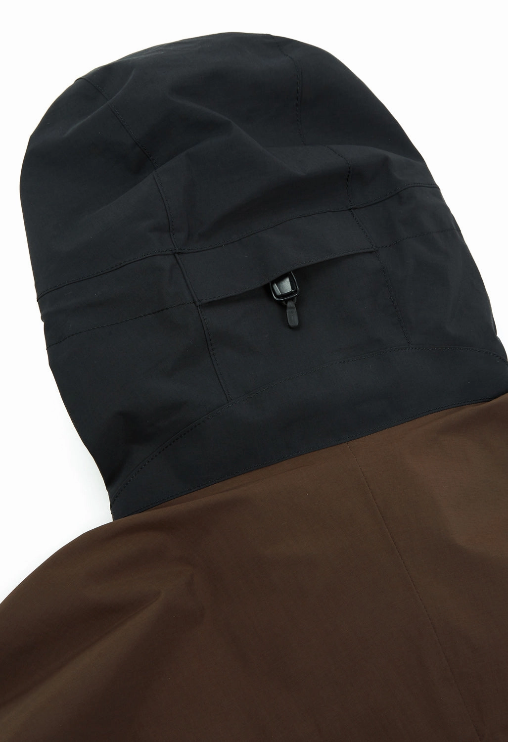 Goldwin Pertex Unlimited 2L Jacket - Jet Brown / Black Lightweight Layer Chill Commute Fit