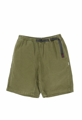 Flexible shape Gramicci Men's Hemp G Shorts - Hemp Olive