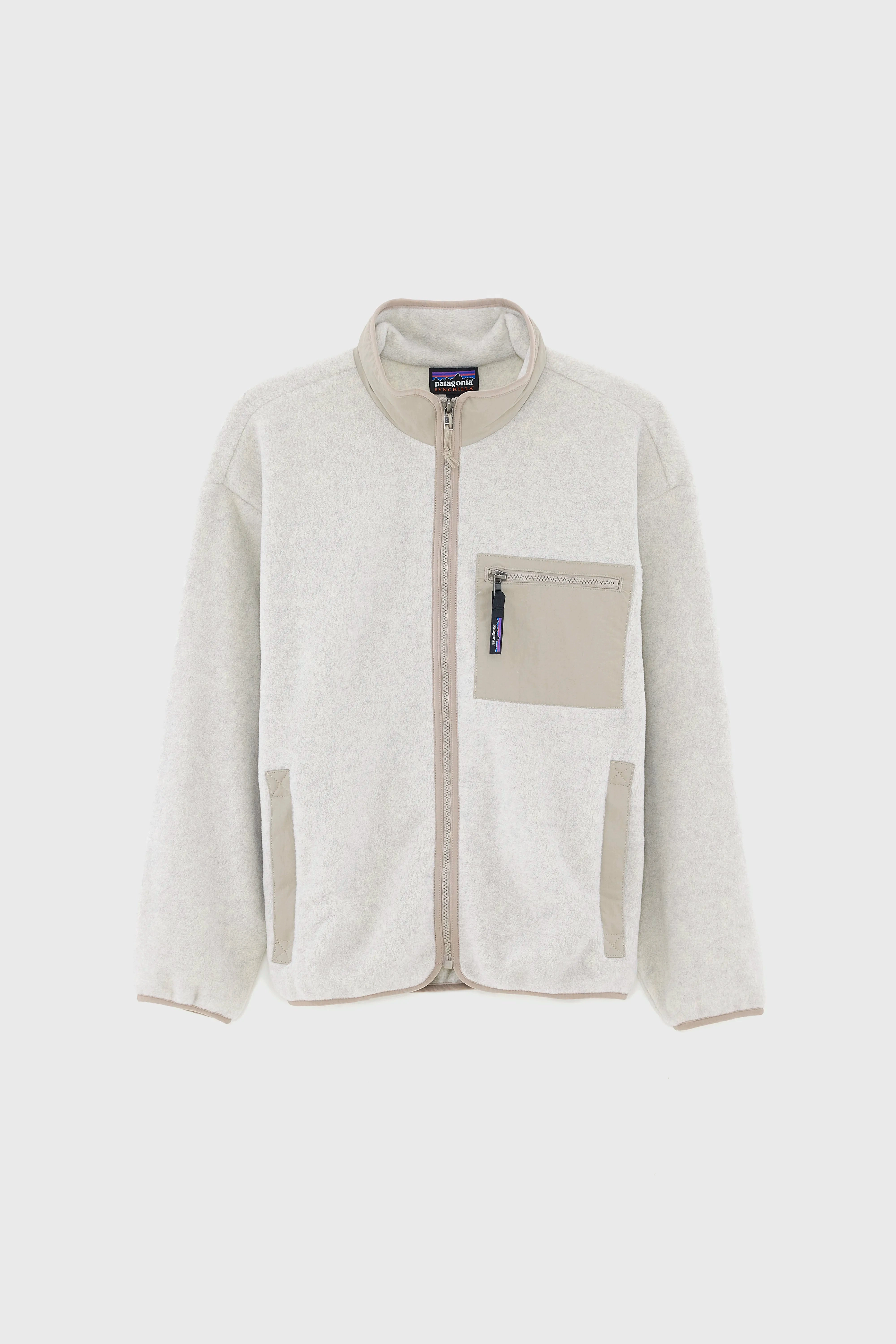 Women's Synchilla Fleece Jacket  (251 / W / OATMEAL) Touchscreen Compatible Cuffs City Style