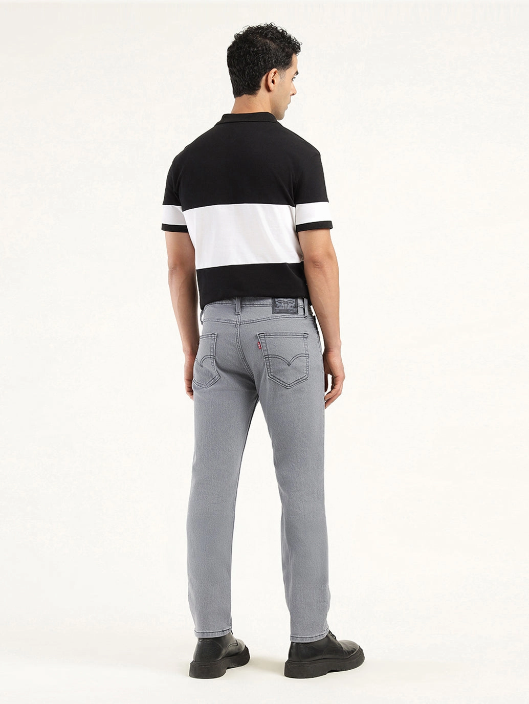 Casual Design Men's 511 Grey Slim Fit Mid Rise Jeans