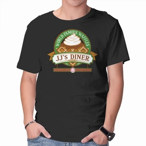 JJ's Diner Flexible Ribbed Neckline