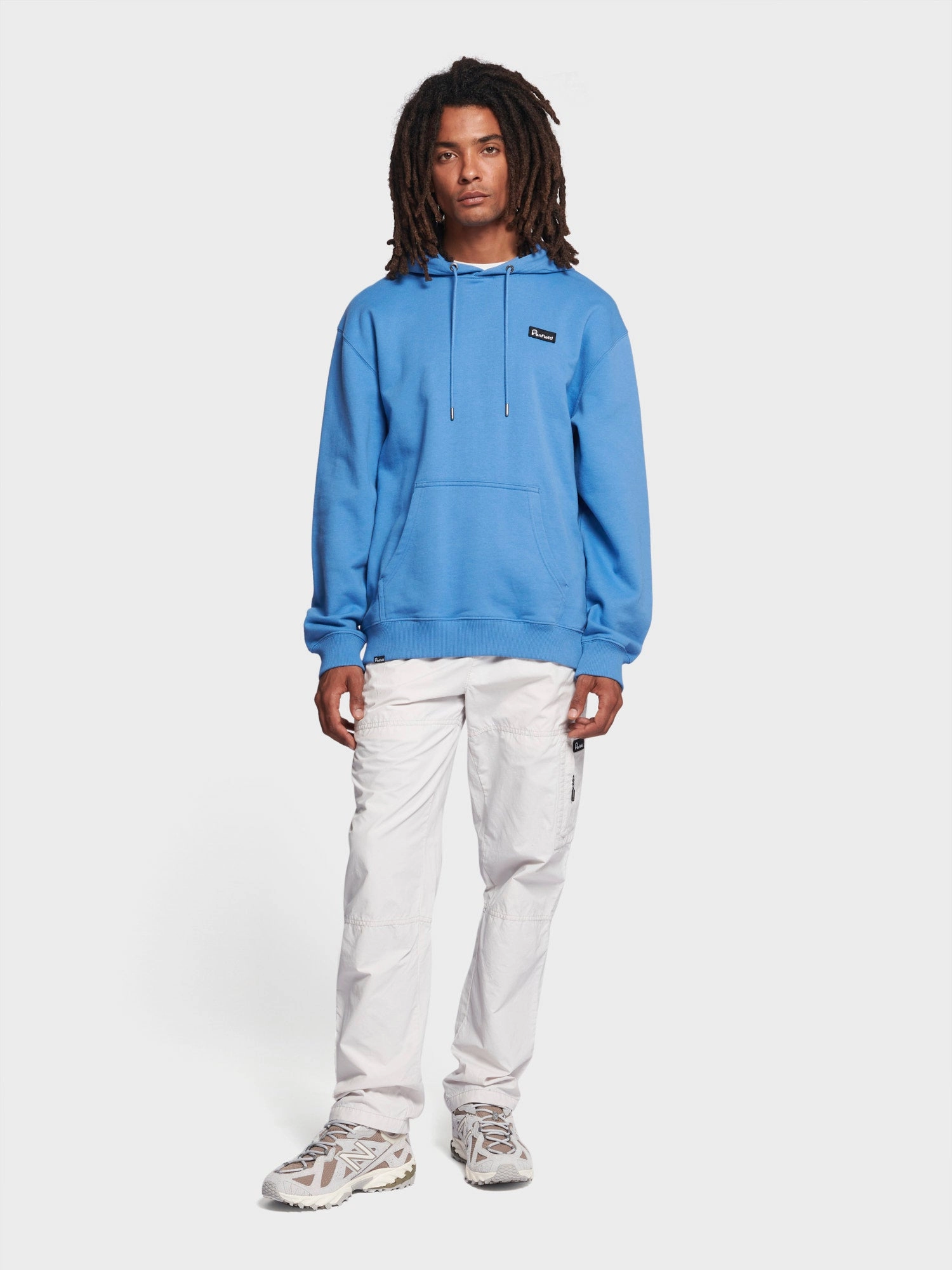Badge Hoodie in Riviera Comfy Layers