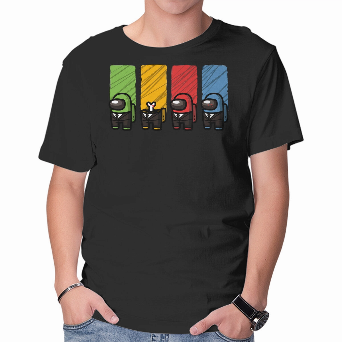 Drop Shoulder Cut Urban Casual Look Reservoir Impostors
