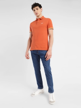 Men's 512 Navy Blue Slim Tapered Fit Mid Rise Jeans Slim Holiday Vibes Teen Outfit Relaxed Look