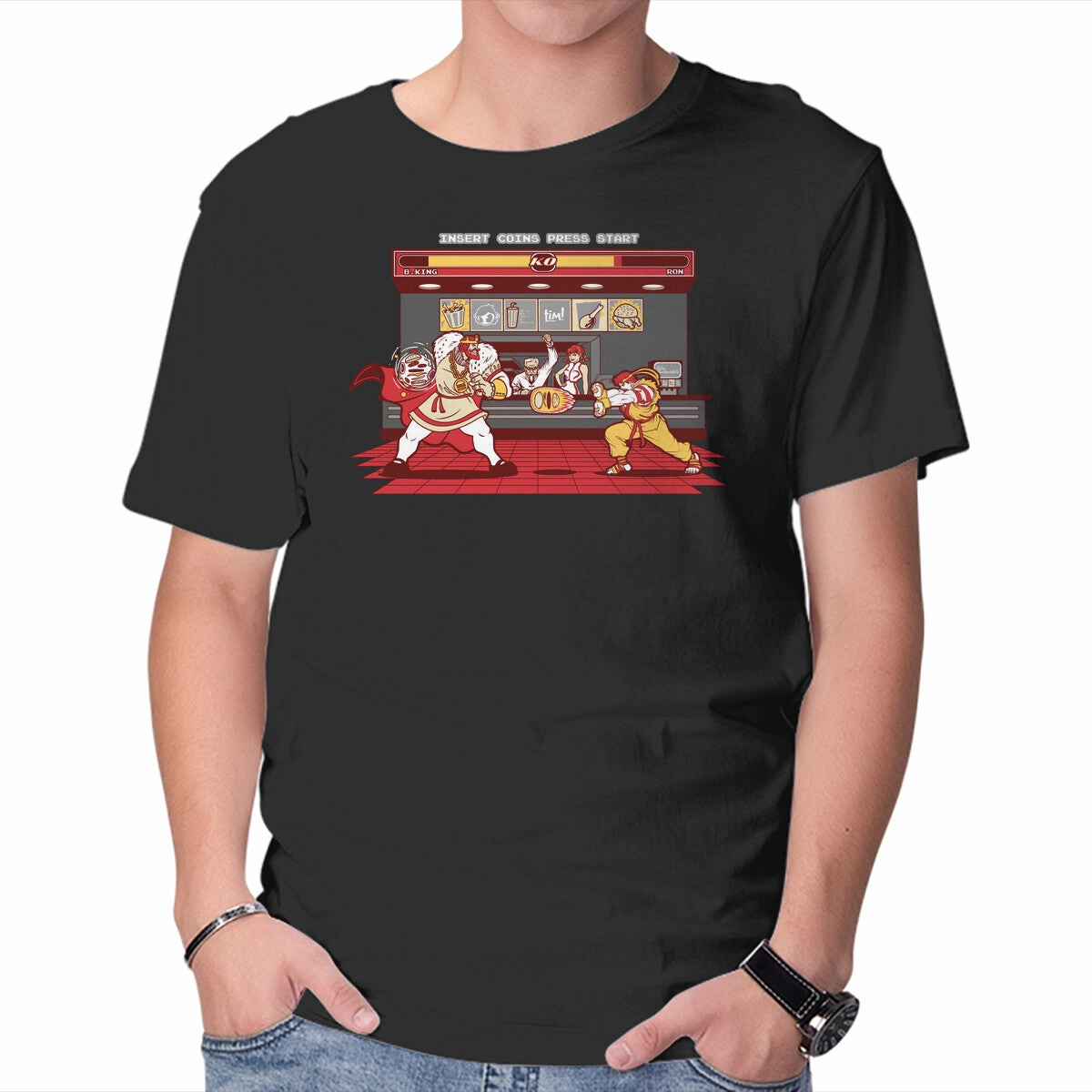 Super Meat Fighter Elastic Fit Comfy Comfort