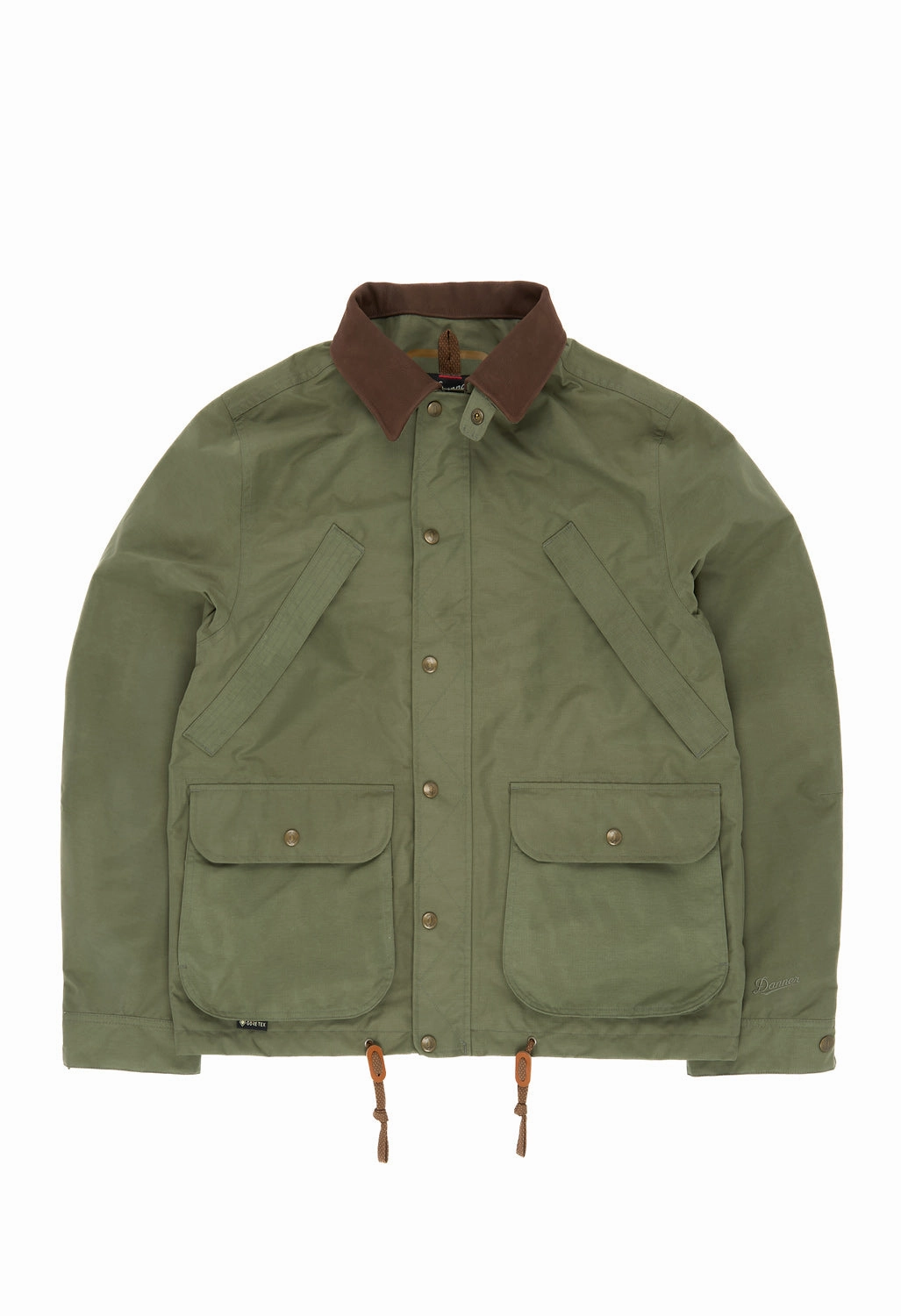 Danner Men's Woodsman 2L GTX Jacket - Dusty Olive SoftshellTexture