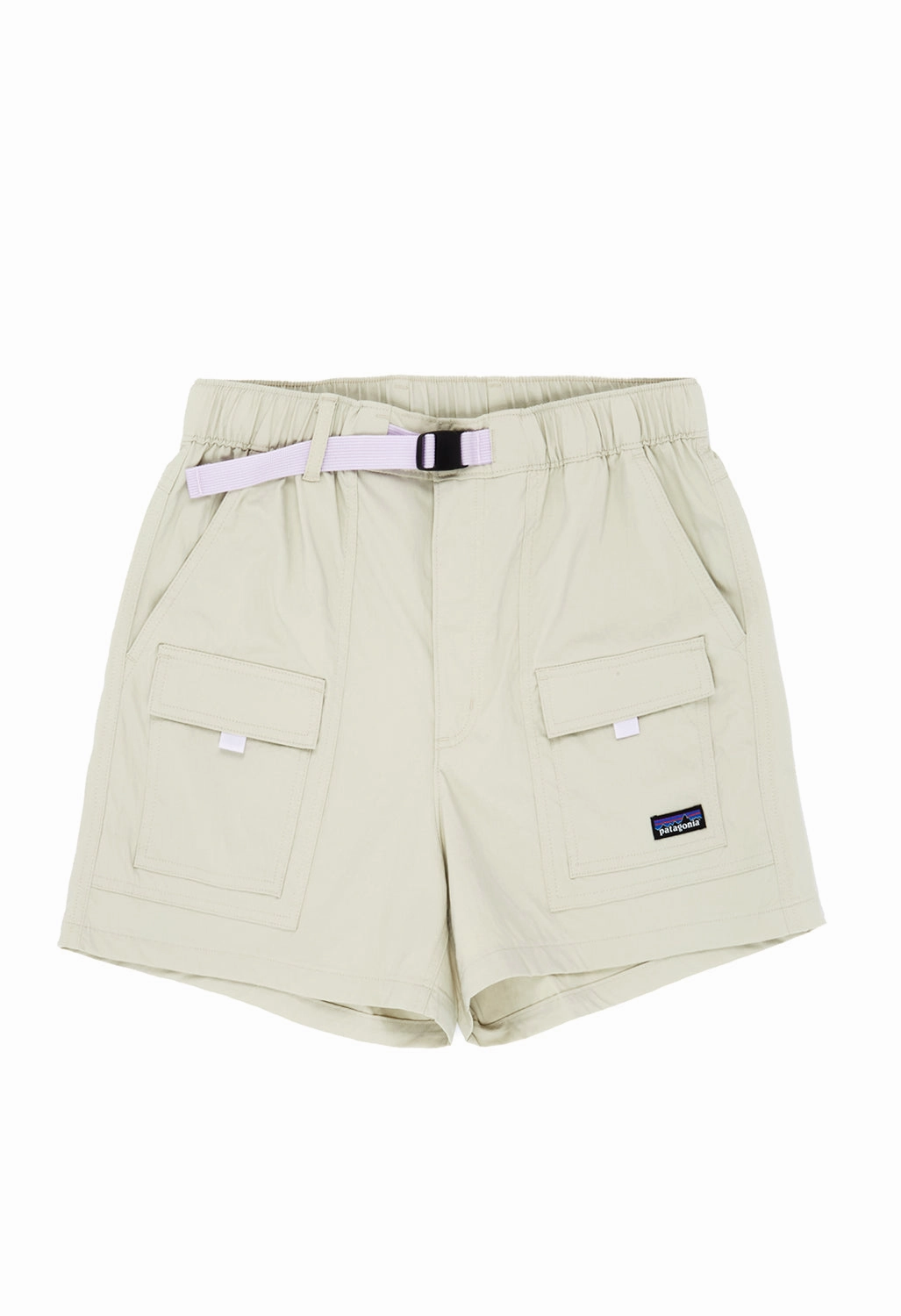 Patagonia Women's Outdoor Everyday Shorts - Pelican Seamless Waistband Hypoallergenic Lining