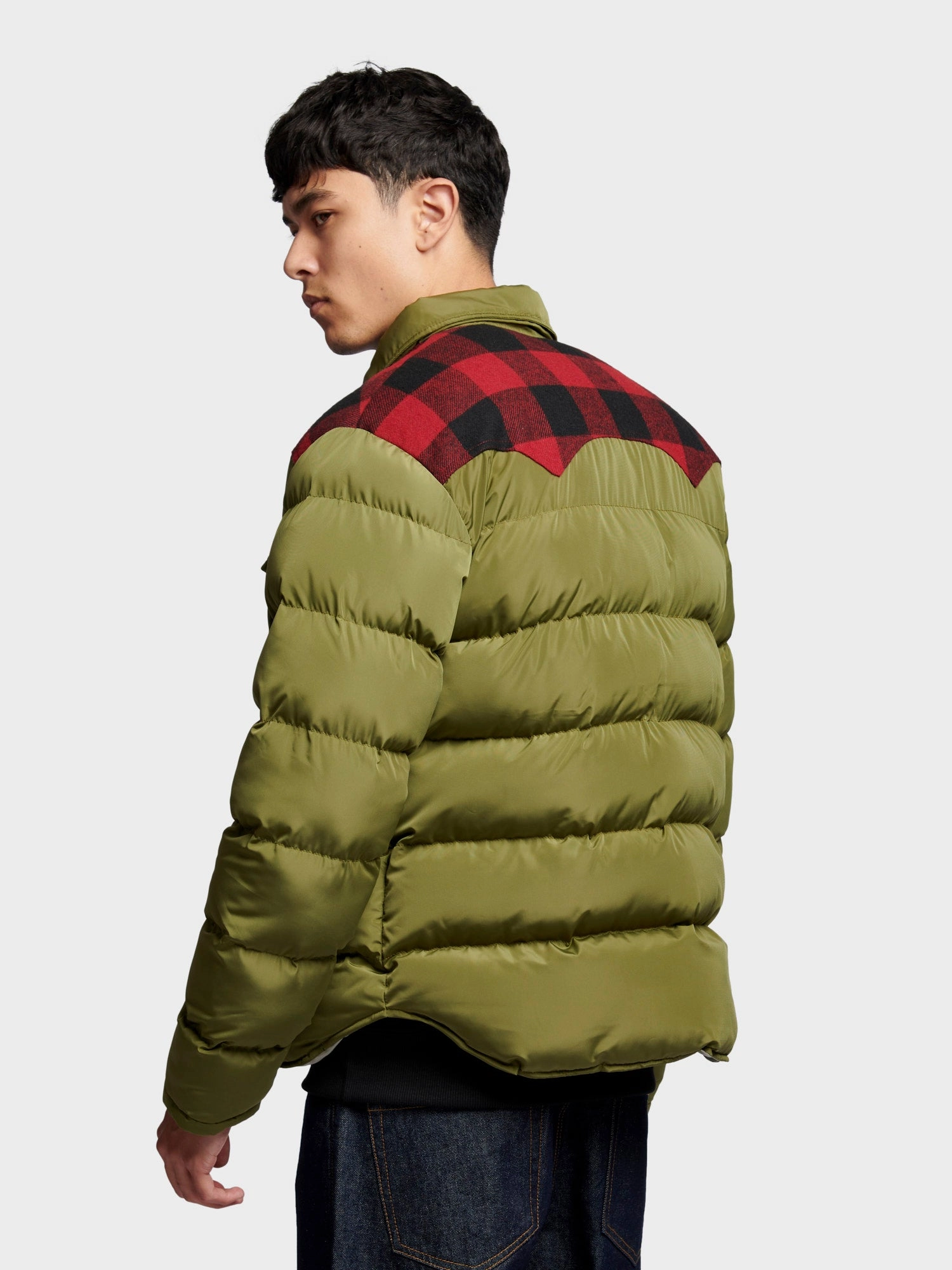 Rockford Jacket in Capulet Olive Double Breasted