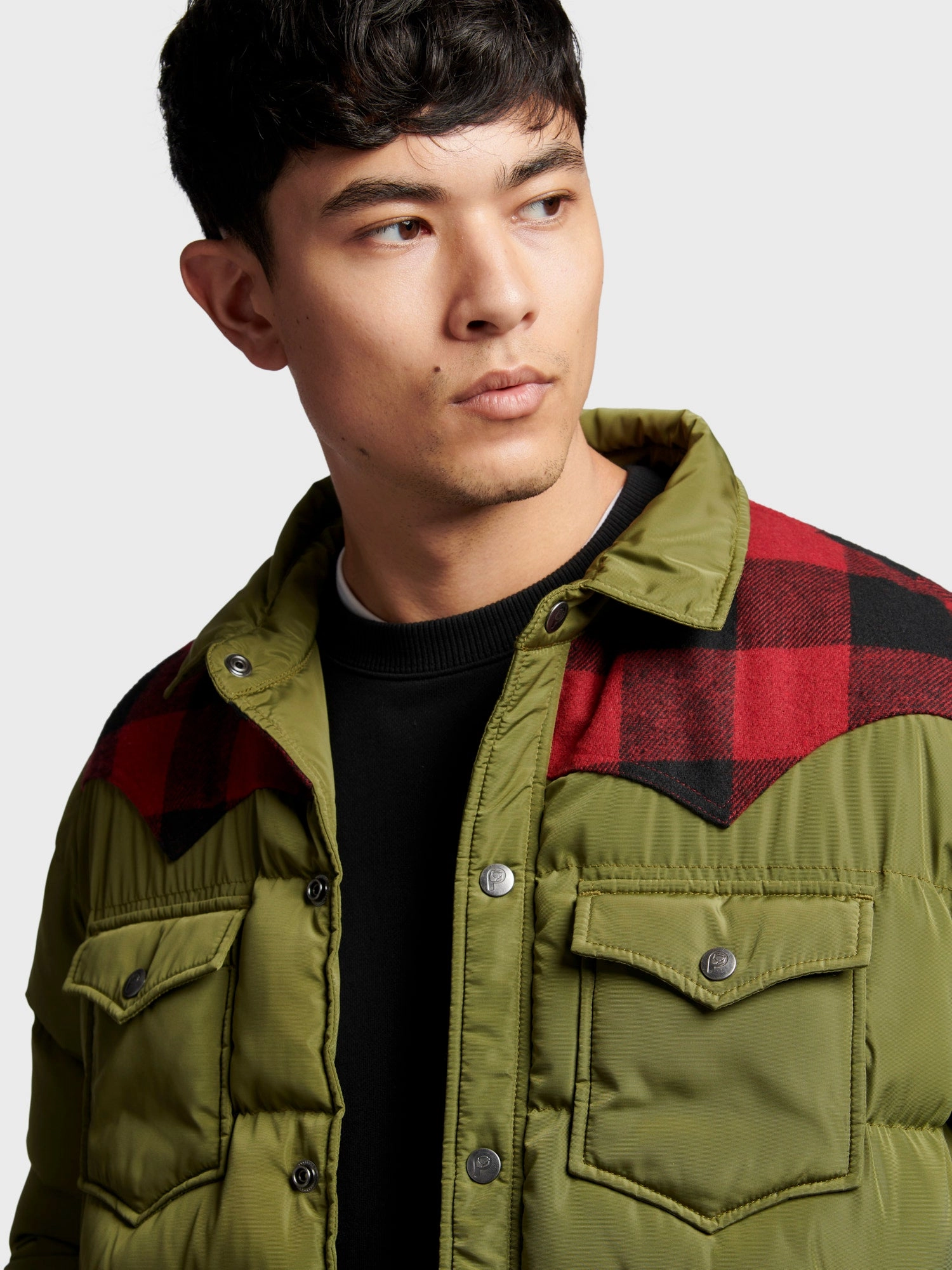Concealed Zippers Thermal Lining Tech Rockford Jacket in Capulet Olive