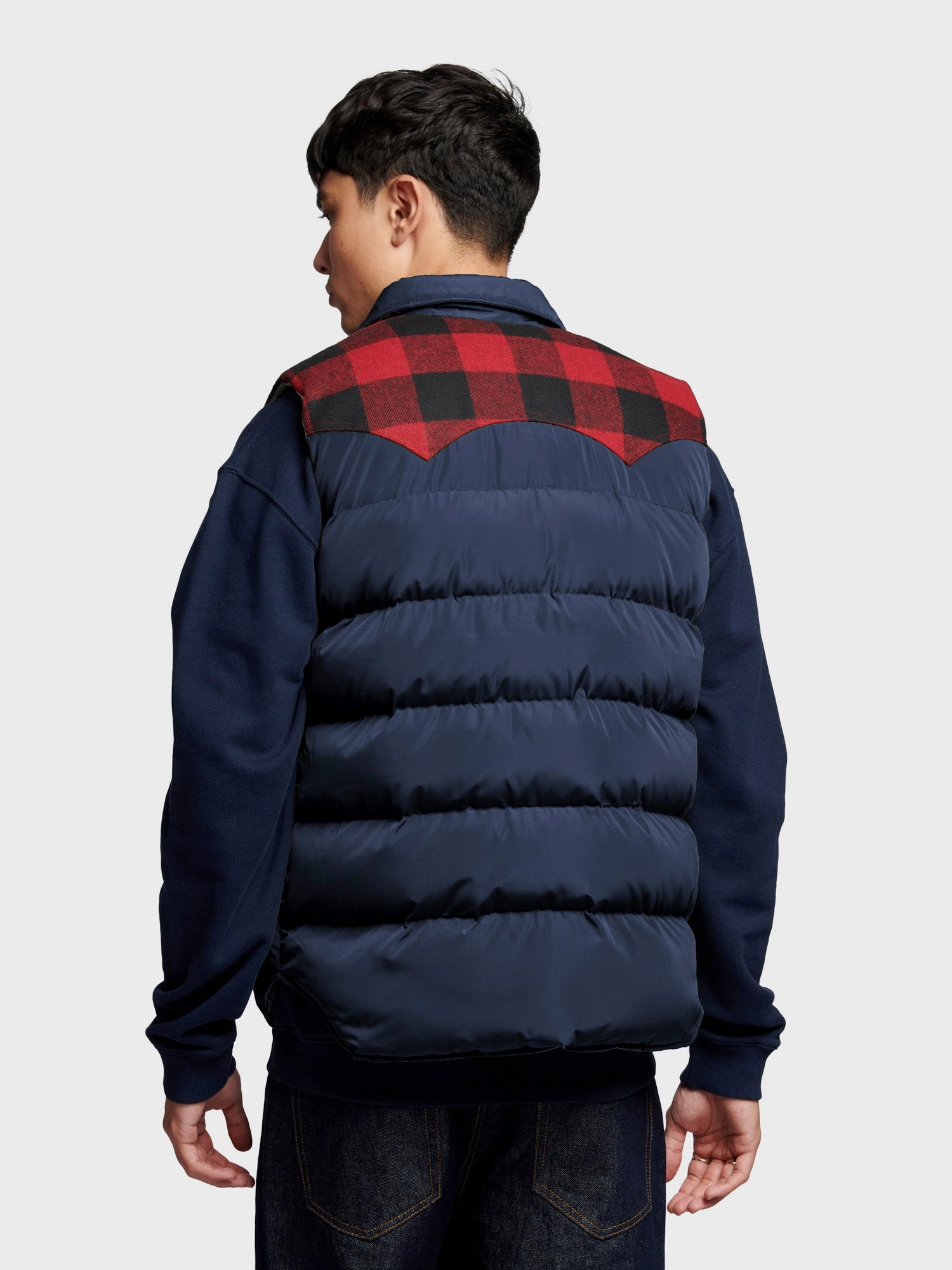Rockford Vest in Navy Blue Relaxed Daily Style