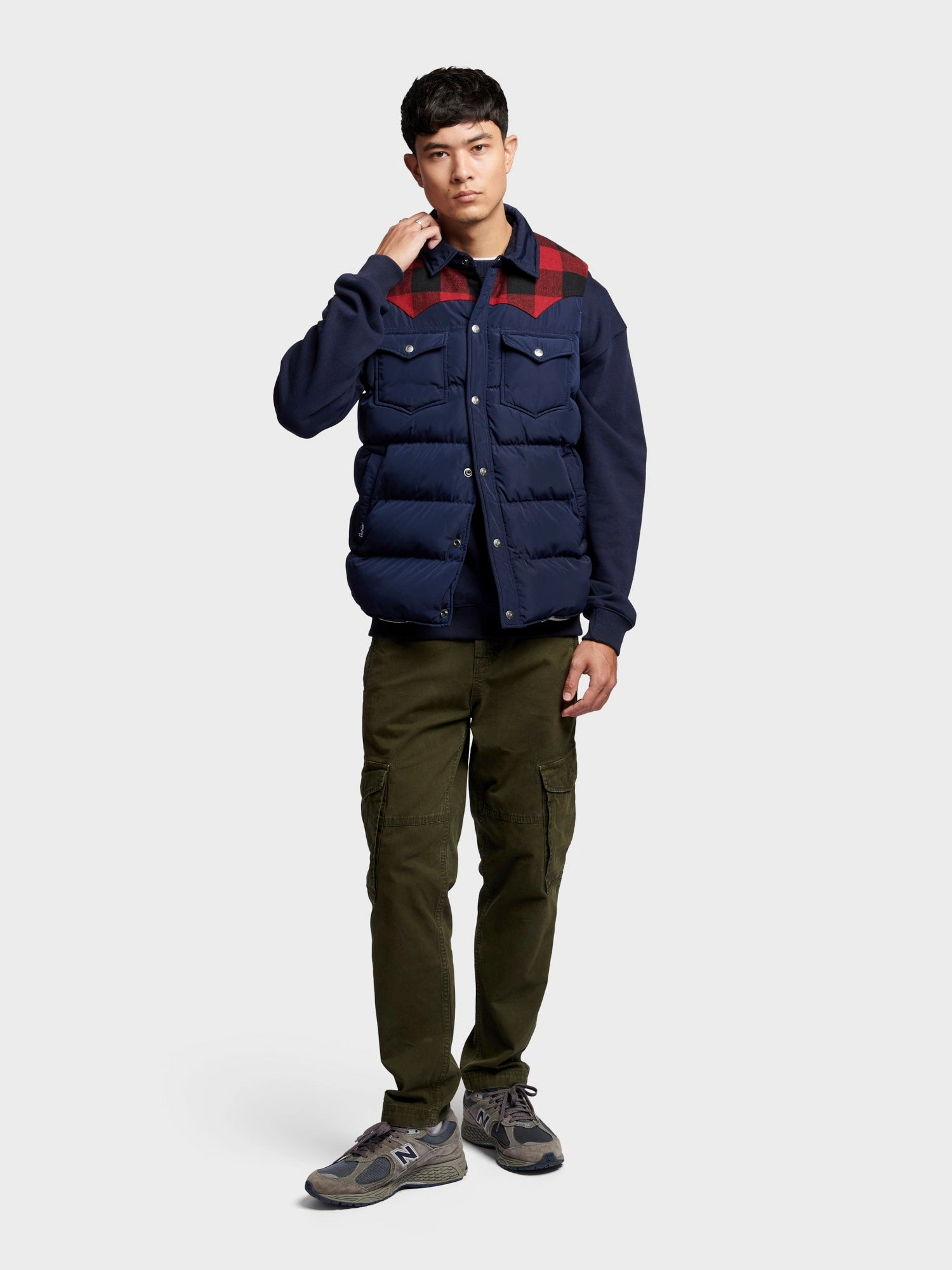 Primaloft Insulation Rockford Vest in Navy Blue