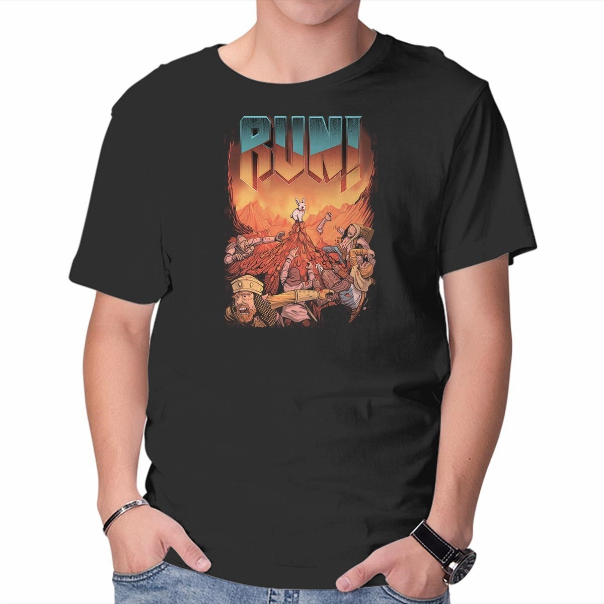 RUN! Solid color purity Simple and Light