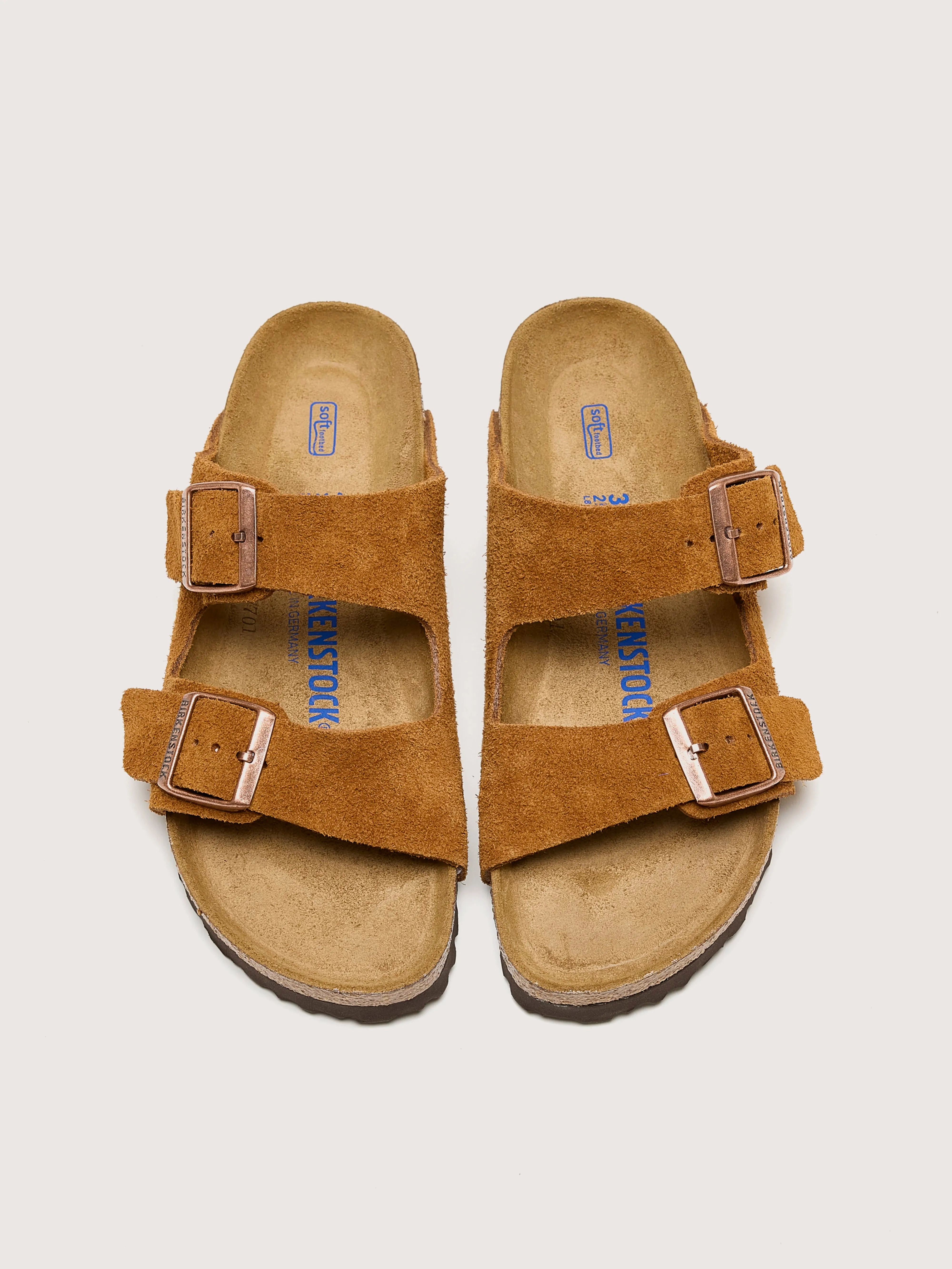 Arizona Soft Footbed for Women (242 / W / LIGHT BROWN) Low Profile Silhouette Light Style