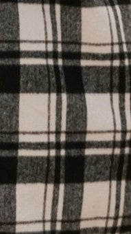 wrinkle free finish Saskia Jacket - Black/Cream Check