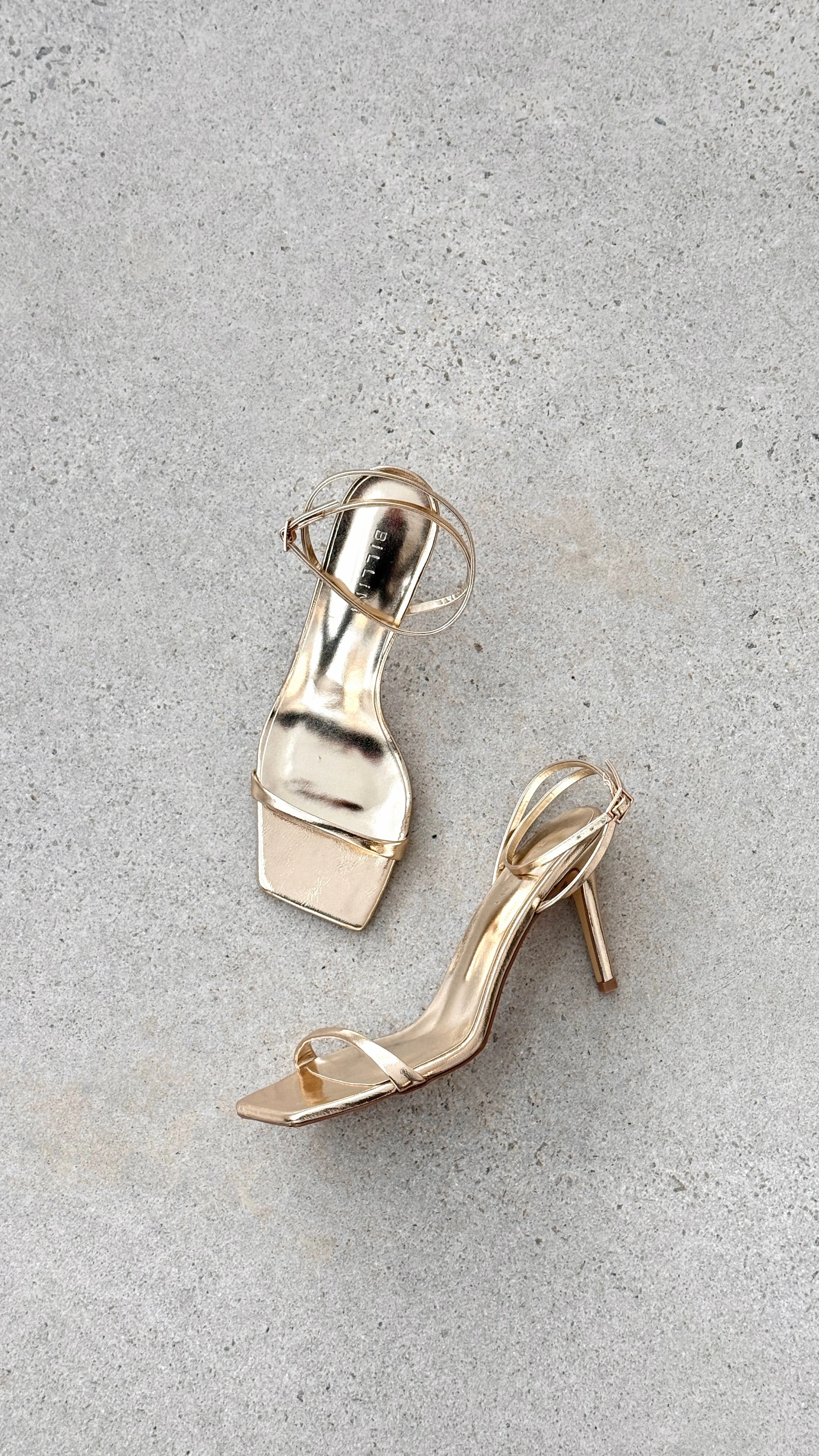 Luxury Dress Shoes Rooftop Spark Umaira Heel - Gold Metallic