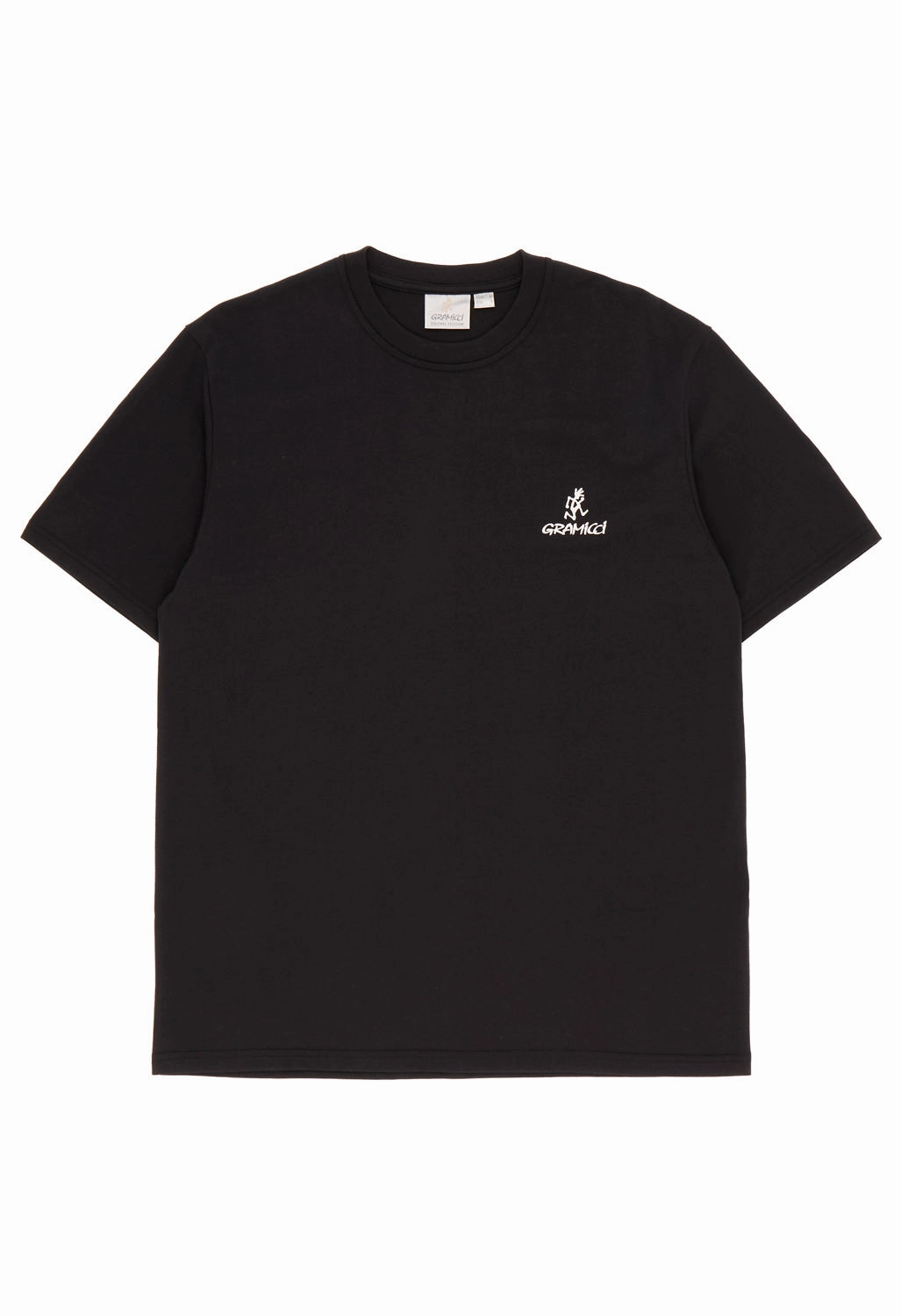 Light Style Summer Wardrobe Gramicci One Point Logo T-Shirt - Black