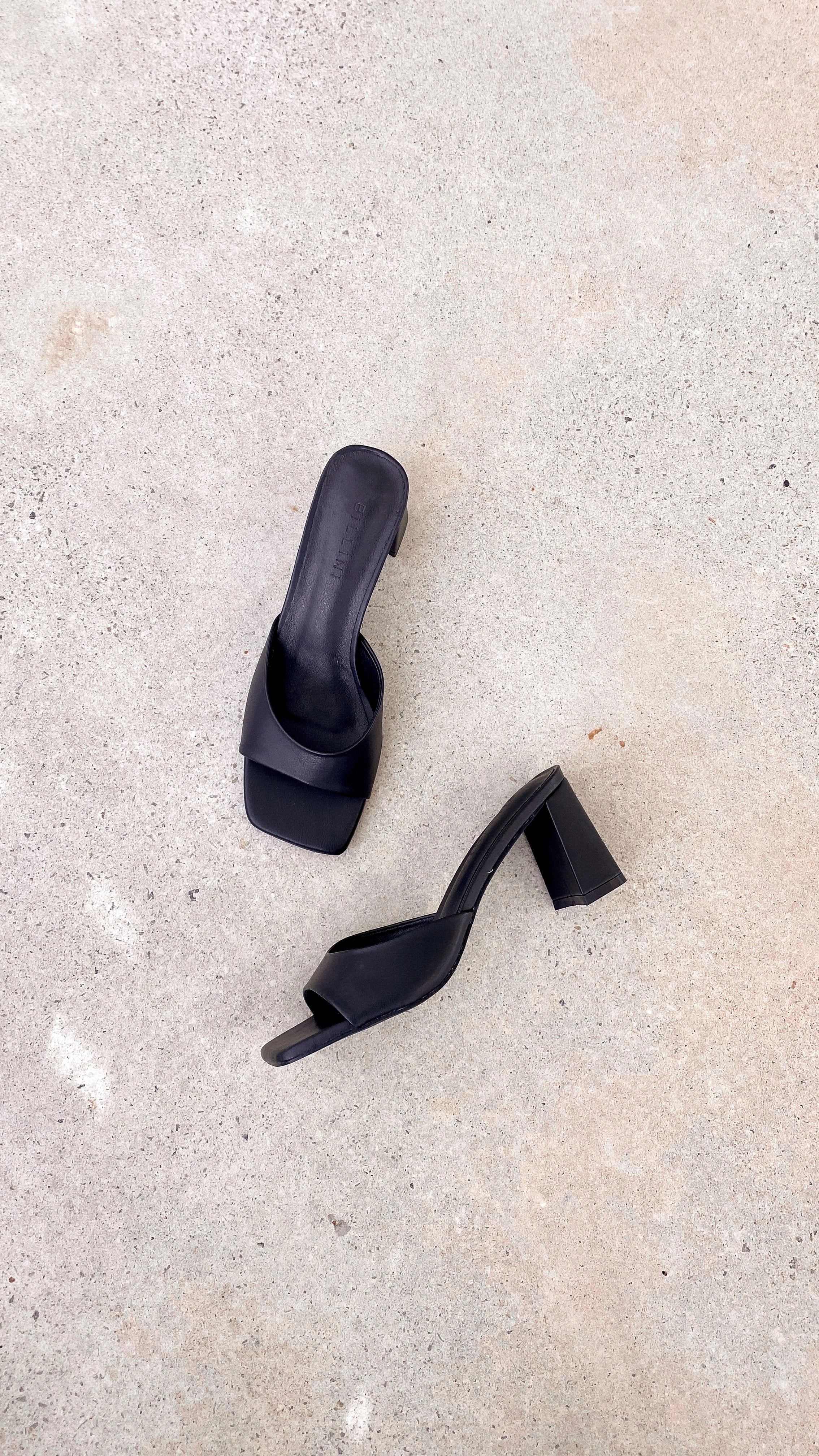 Nattie Heel - Black Confident Step Dressy Sandals