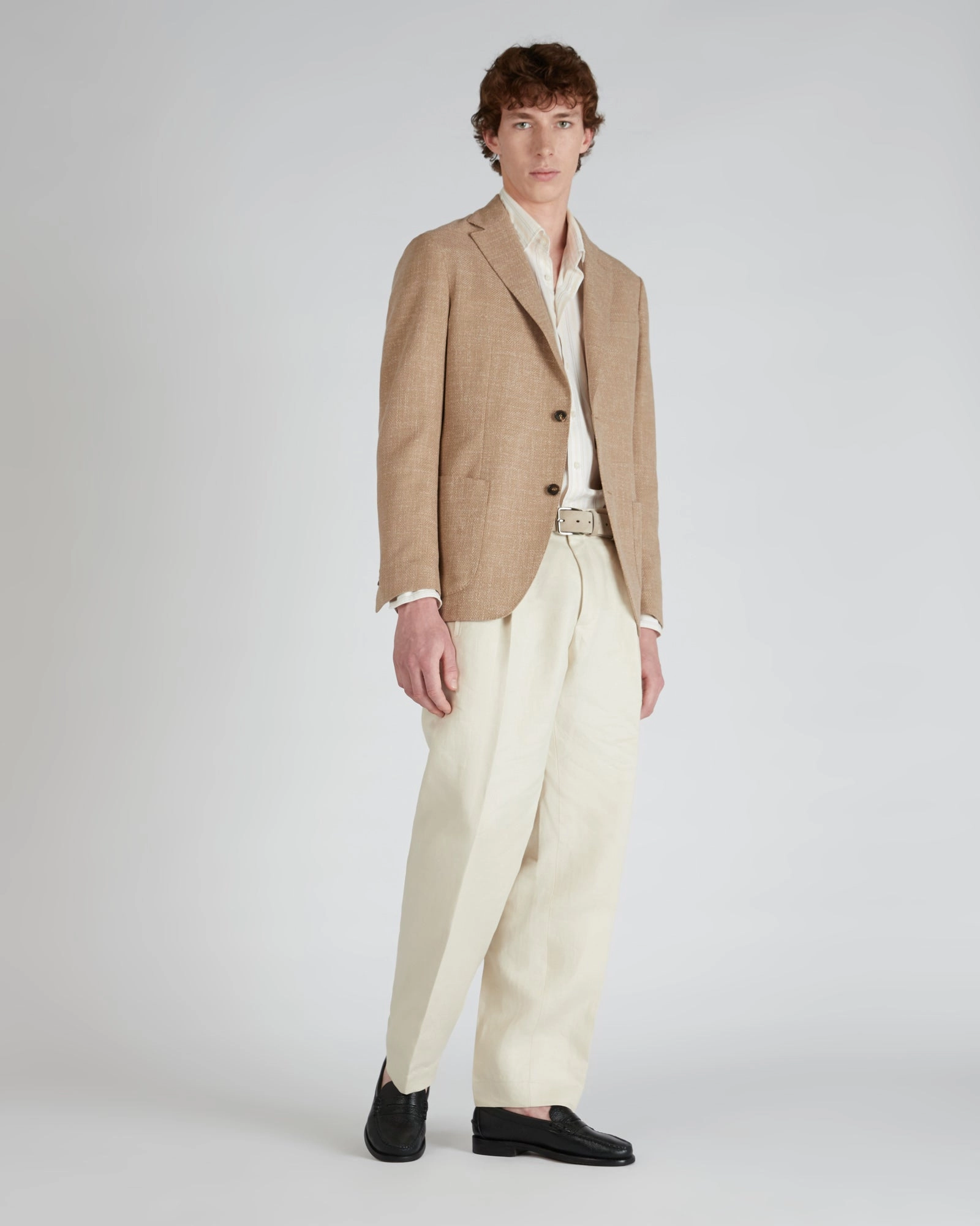 Reinforced Shoulders Regular-fit cotton shirt