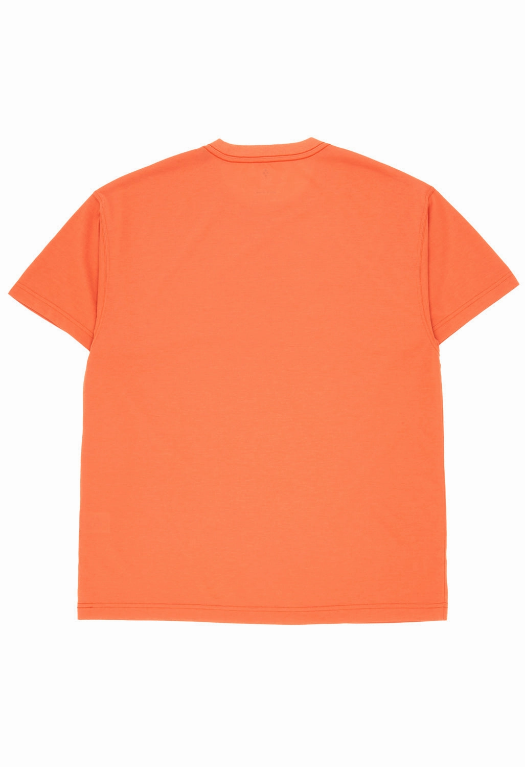 Flexible Cuff Design Montbell Men's Wickron Dot Logo T-Shirt - Orange