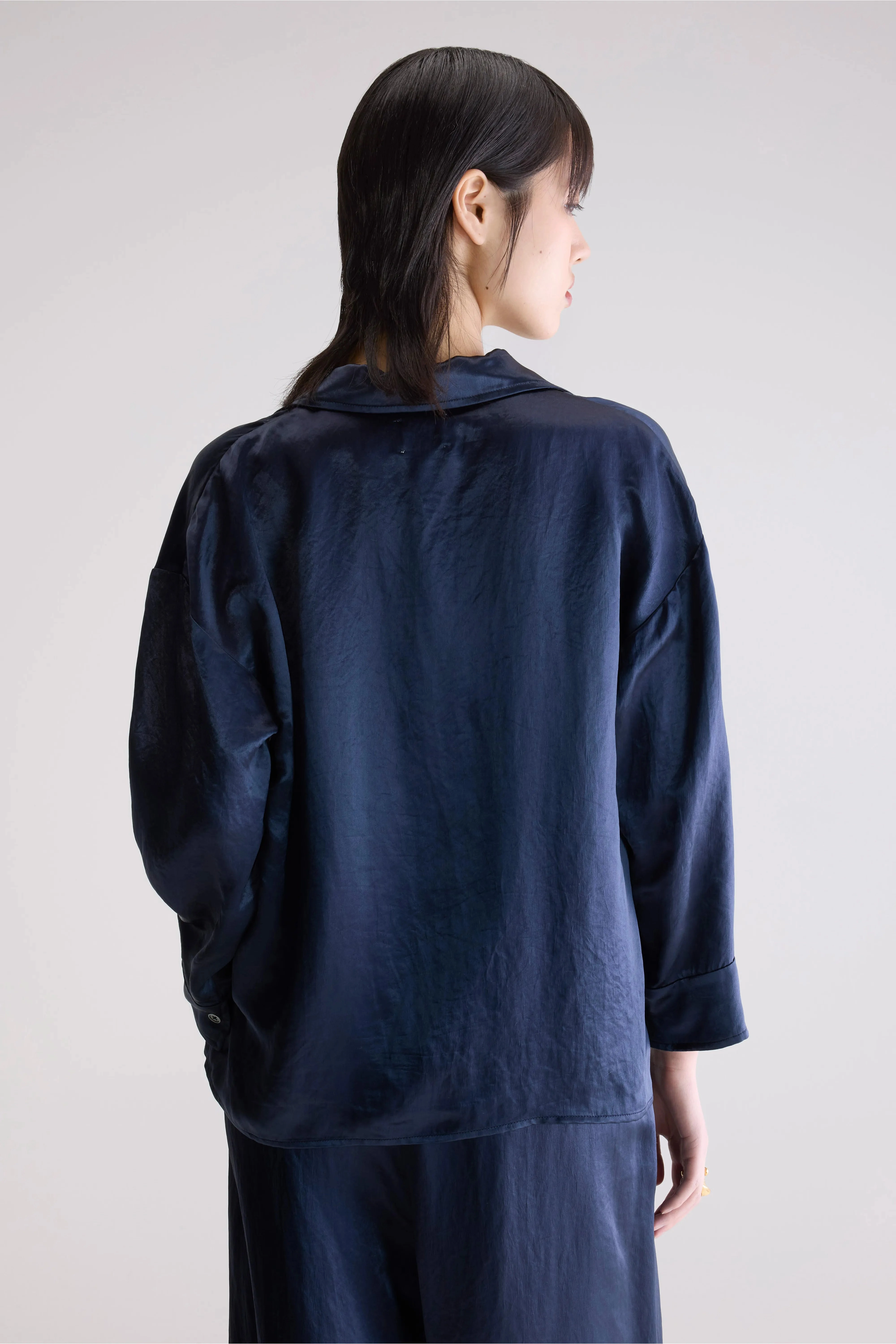 Lounge Wear Breathable mesh Seattle regular blouse (252 / W / PARKER)